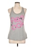 Reebok 100% Polyester Gray Active Tank Size L - photo 1