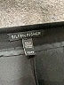Eileen Fisher 100% Silk Solid Black Silk Pants Size XS - photo 4