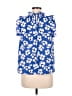 Who What Wear 100% Polyester Blue Sleeveless Blouse Size M - photo 2