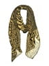Unbranded Animal Print Yellow Scarf One size - photo 1