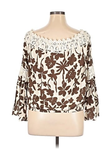 Boston Proper 3/4 Sleeve Blouse (view 2)