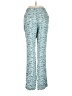 Boden Print Teal Casual Pants Size 6L - photo 2