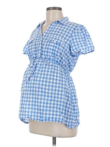 Motherhood Short Sleeve Blouse (view 1)