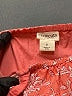 Crewcuts 100% Cotton Paisley Orange Dress Size 2 - photo 3