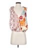 Free People 100% Polyester White Sleeveless Blouse Size S - photo 1