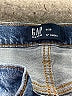 Gap Blue Denim Shorts Size 6 - photo 3