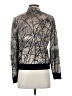 St. John Collection by Marie Gray Animal Print Silver Pullover Sweater Size S - photo 2