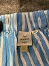 Seen Worn Kept Stripes Blue Long Sleeve Blouse Size 6 - photo 7
