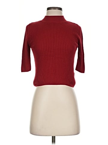 Topshop Short Sleeve Turtleneck (view 1)