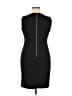 Calvin Klein Solid Black Cocktail Dress Size 14 - photo 2