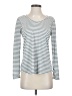 Active by Old Navy Silver Long Sleeve T-Shirt Size S - photo 1