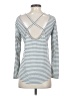 Active by Old Navy Silver Long Sleeve T-Shirt Size S - photo 2