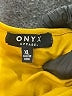 Onyx Yellow 3/4 Sleeve Blouse Size XL - photo 7