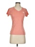 The North Face 100% Polyester Orange Active T-Shirt Size XS - photo 1