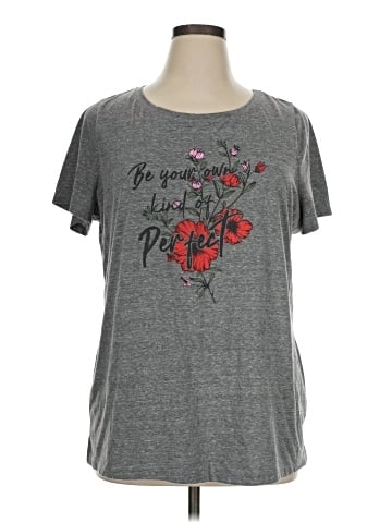 Lane Bryant Short Sleeve T-Shirt (view 1)
