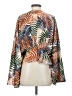 Mi ami Orange 3/4 Sleeve Blouse Size S - photo 2