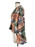 Mi ami Orange 3/4 Sleeve Blouse Size S - photo 5