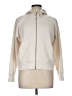 SPANX Solid Ivory Zip Up Hoodie Size M - photo 1