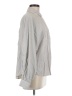 Max Studio Chevron-herringbone Gray Long Sleeve Blouse Size M - photo 4