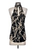 Veronica M. Black Sleeveless Blouse Size S - photo 2