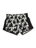 Danskin Now 100% Polyester Print Black Athletic Shorts Size 6 - 6X - photo 1