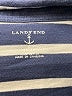 Lands' End 100% Baumwolle Blue Short Sleeve Top Size M - photo 7