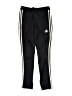 Adidas 100% Polyester Black Track Pants Size M (youth) - photo 1