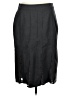 Gerard Darel Solid Black Wool Skirt Size 8 (40) - photo 1