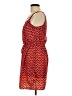 Bebop 100% Polyester Hearts Red Cocktail Dress Size L - photo 5