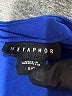 metaphor 100% Polyester Blue Long Sleeve Blouse Size S - photo 7
