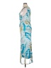 Bebe Tie-dye Blue Casual Dress Size XL - photo 5