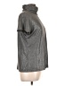 Susan Graver Metallic Gray Short Sleeve Top Size L - photo 4
