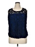 Karen Kane Blue Sleeveless Blouse Size 0X - photo 1