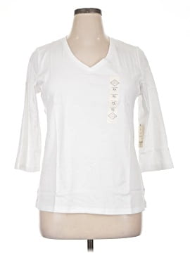 St. John's Bay 3/4 Sleeve Top