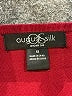August Silk Solid Burgundy Sweater Vest Size 1X - photo 7