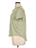 Olive and Oak 100% Polyester Green Short Sleeve Blouse Size XL - photo 5
