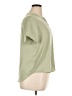 Olive and Oak 100% Polyester Green Short Sleeve Blouse Size XL - photo 4