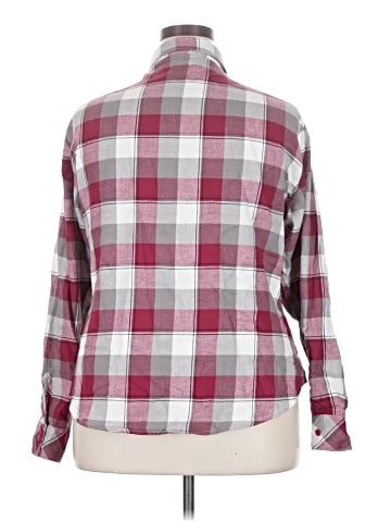 Riders by Lee Long Sleeve Button-Down Shirt (view 2)