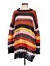 Zara Stripes Orange Pullover Sweater Size S - photo 1