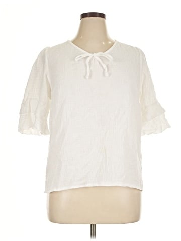 Shein Short Sleeve Blouse (view 1)