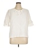 Shein Ivory Short Sleeve Blouse Size 14 - photo 1