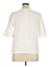 Shein Ivory Short Sleeve Blouse Size 14 - photo 2