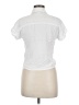 Sim & Sam 100% Rayon White Short Sleeve Blouse Size M - photo 2