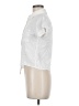 Sim & Sam 100% Rayon White Short Sleeve Blouse Size M - photo 5