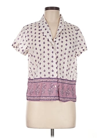 Banana Republic Factory Store Short Sleeve Blouse (view 1)