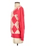 New York & Company 100% Acrylic Argyle Red Pullover Sweater Size S - photo 5