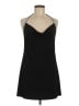 MNG Solid Black Cocktail Dress Size 6 - photo 1