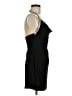 MNG Solid Black Cocktail Dress Size 6 - photo 4