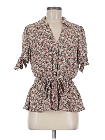 Sweet Rain Short Sleeve Blouse (view 1)