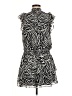 1.State 100% Polyester Animal Print Black Casual Dress Size M - photo 2